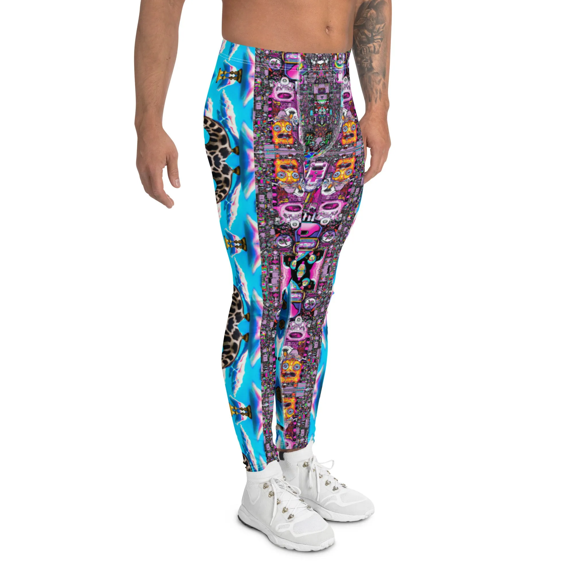 3 Men's Leggings - Curious Miss Frank