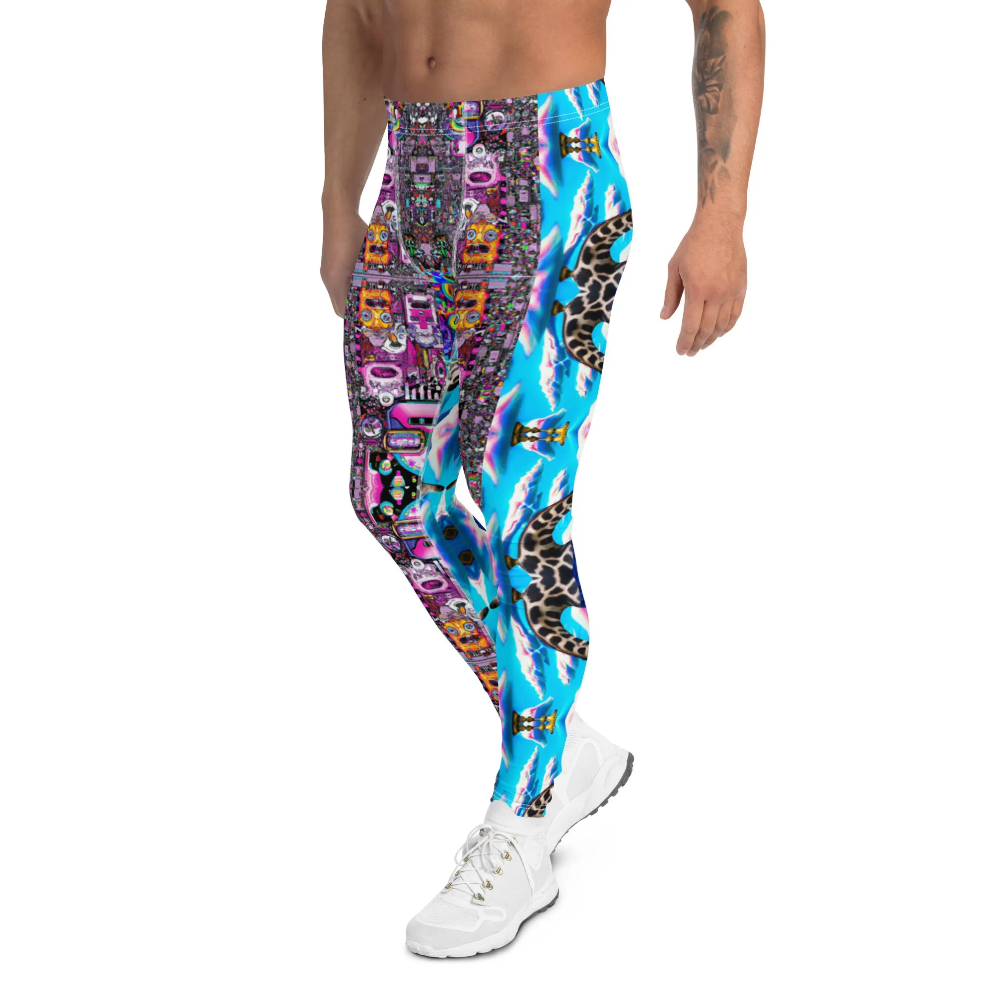 3 Men's Leggings - Curious Miss Frank