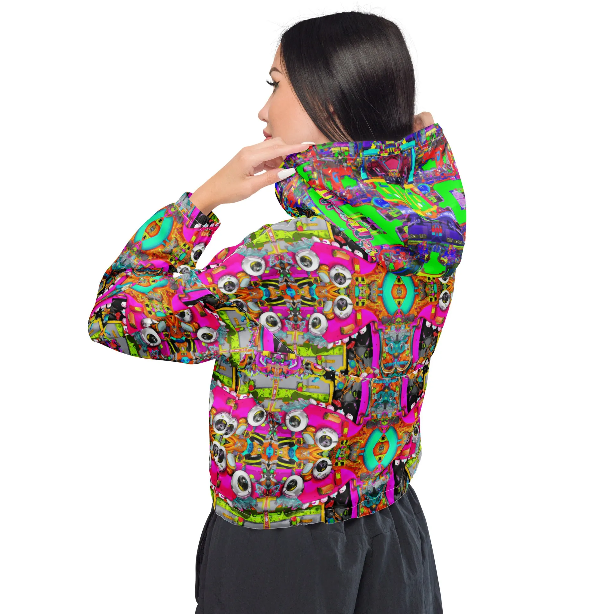 4.1 Women’s cropped windbreaker - Chomp5