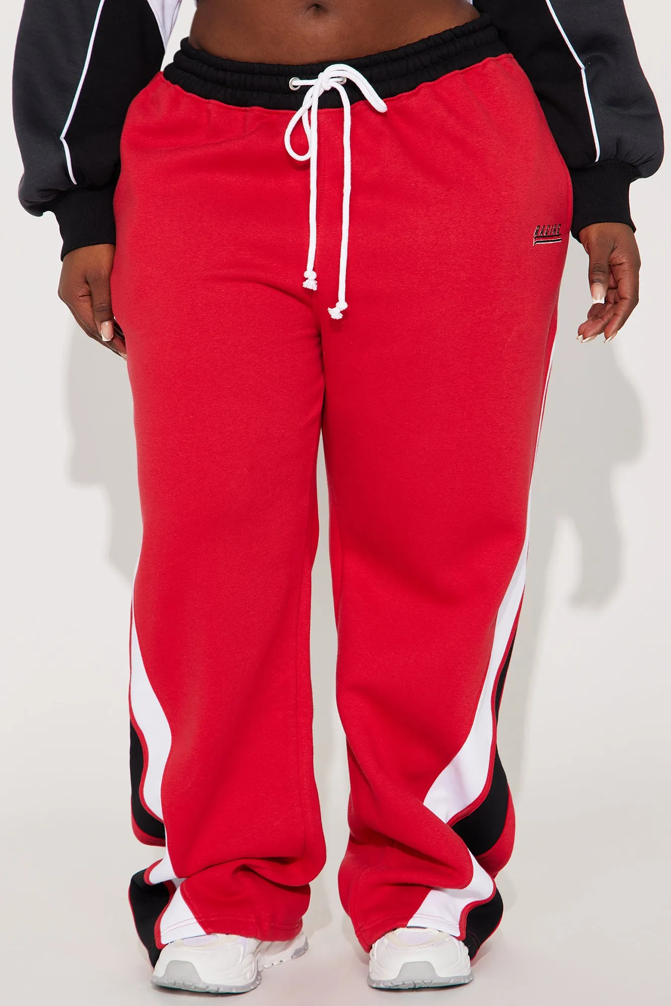 Always Winning Wide Leg Pant - Red/combo