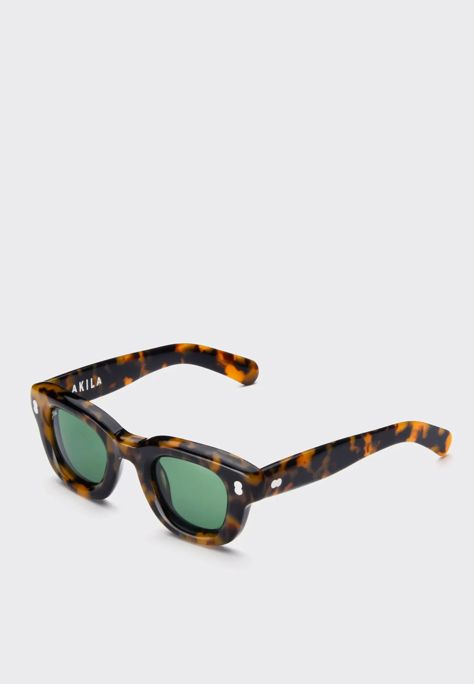 Apollo Inflated Sunglasses - Havana / Green