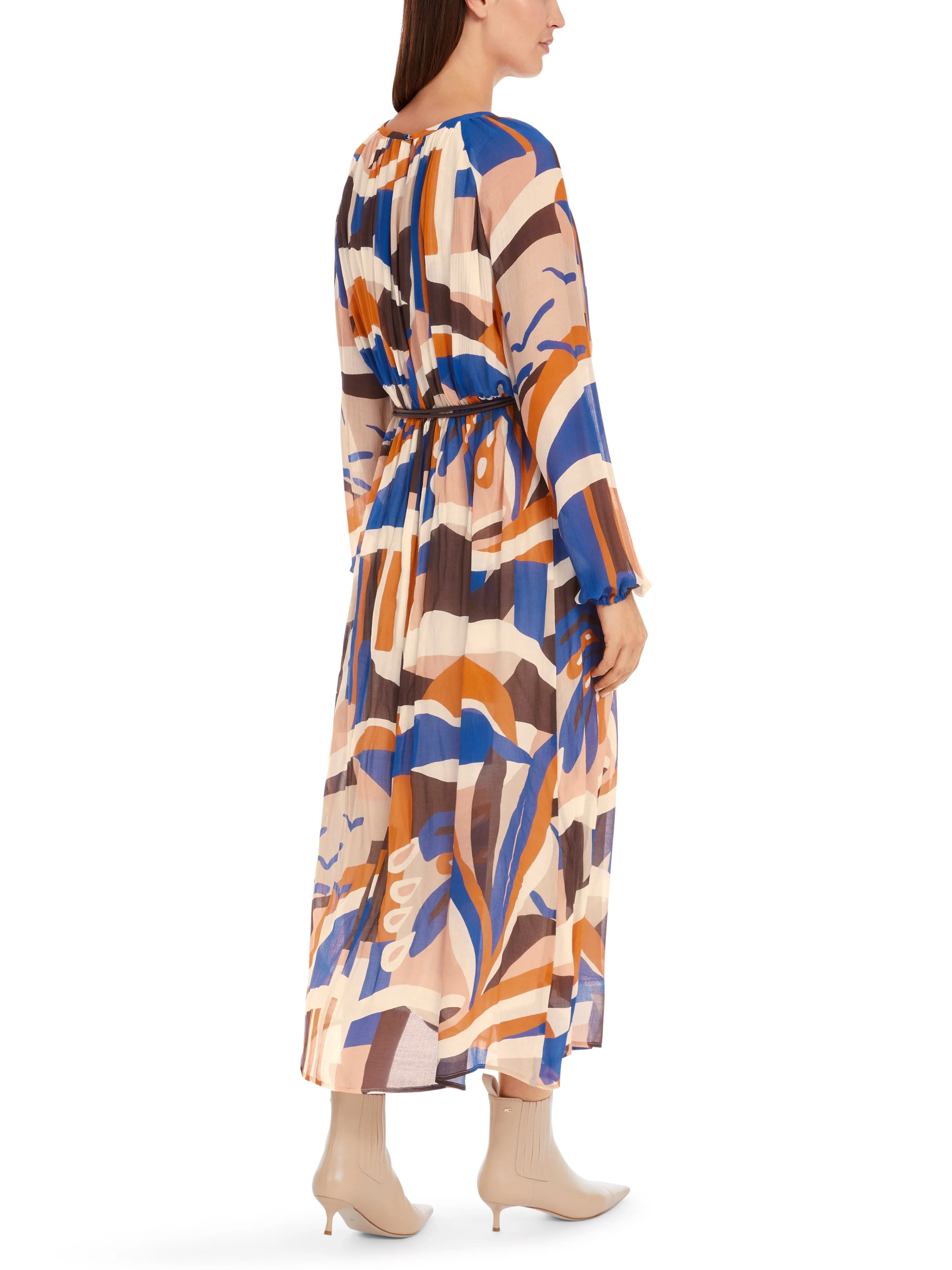 Artist Soul Print Silk Blend Maxi Dress <span>YC21.16W11<span>