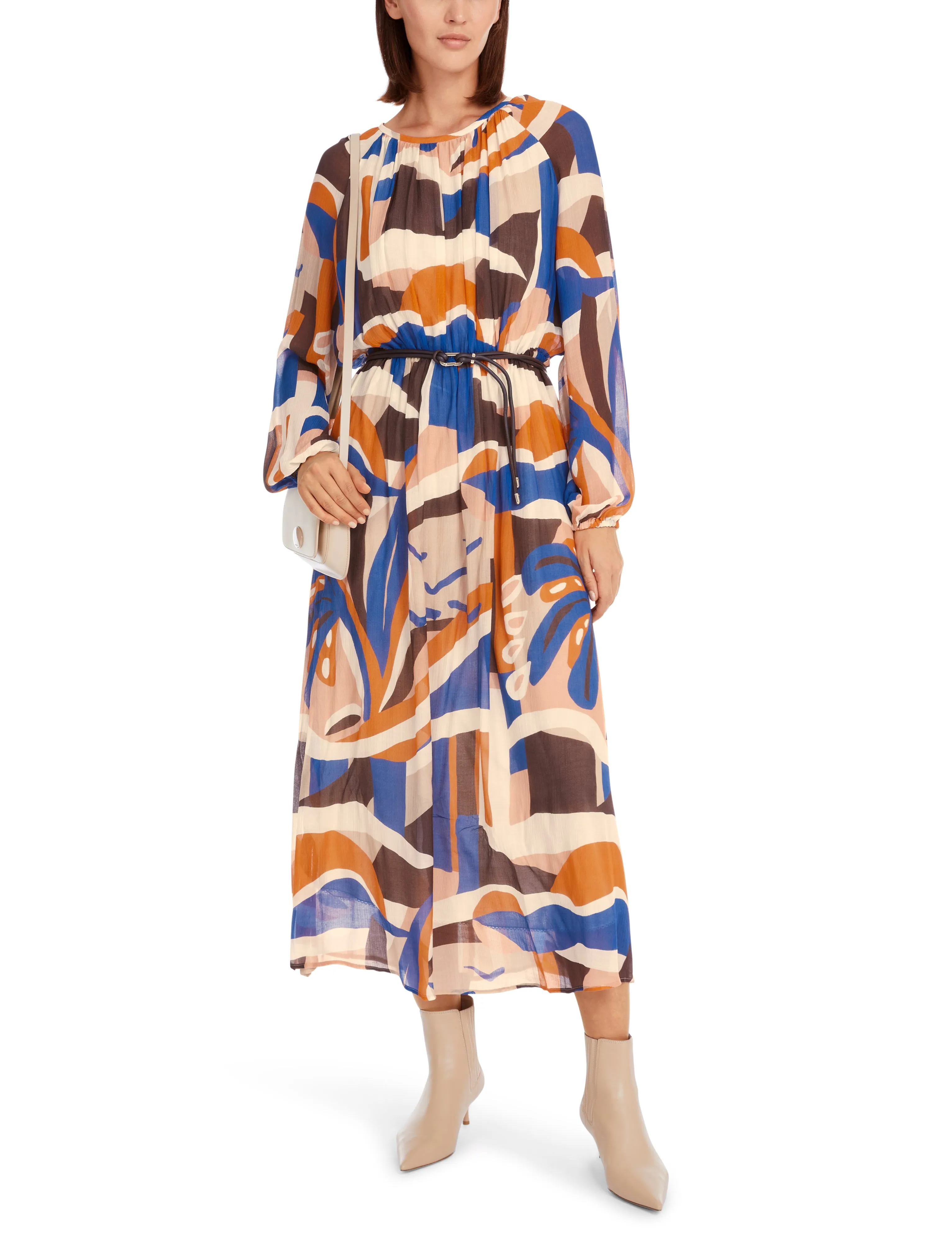 Artist Soul Print Silk Blend Maxi Dress <span>YC21.16W11<span>