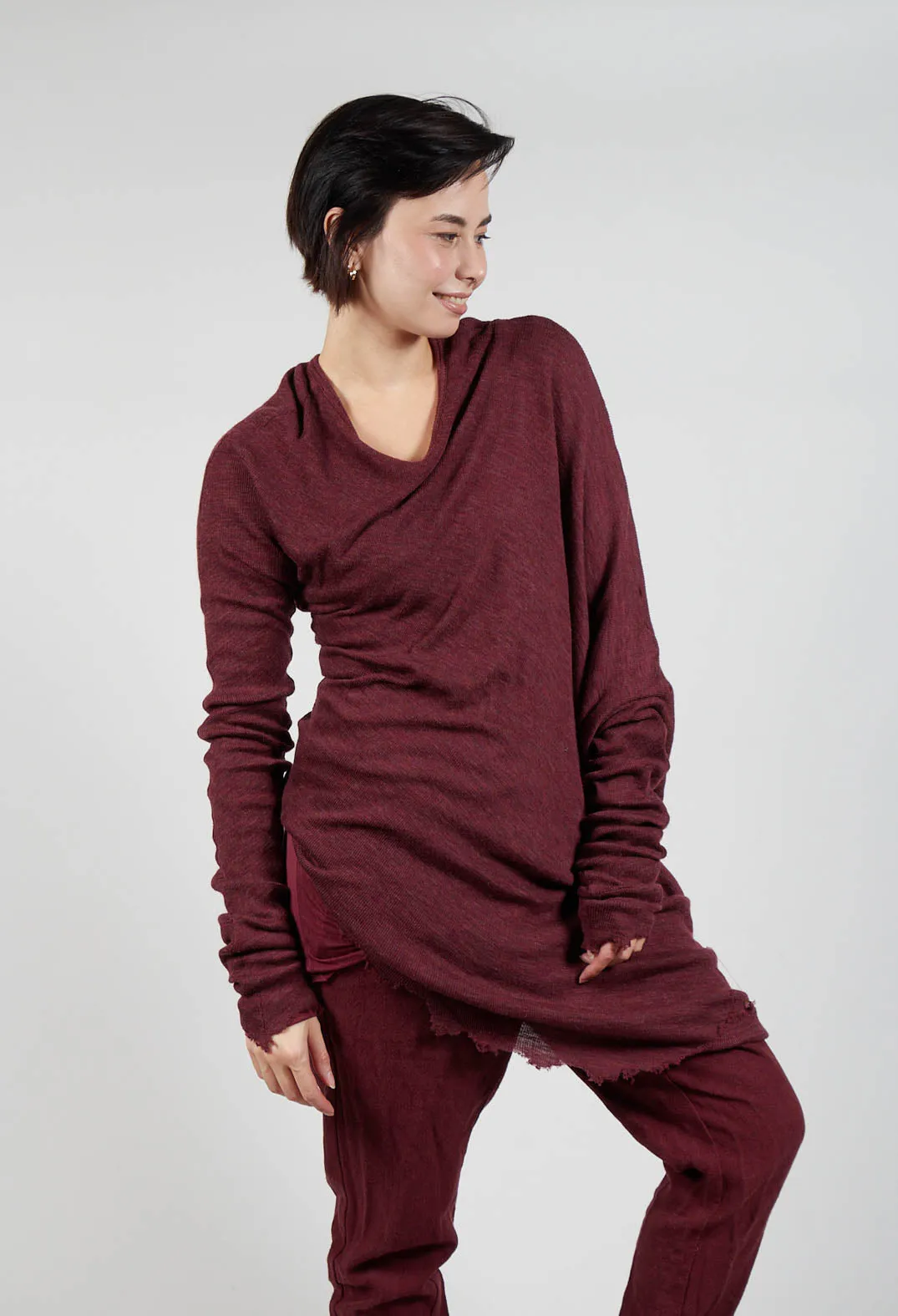 Asymmetric Top in Merlot Mel