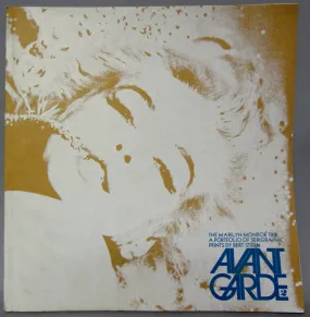 AVANT GARDE #2 Marilyn Monroe Trip 1968 Bert Stern SERIOGRAPH silkscreen Prints Picasso Roald Dahl East Village Other