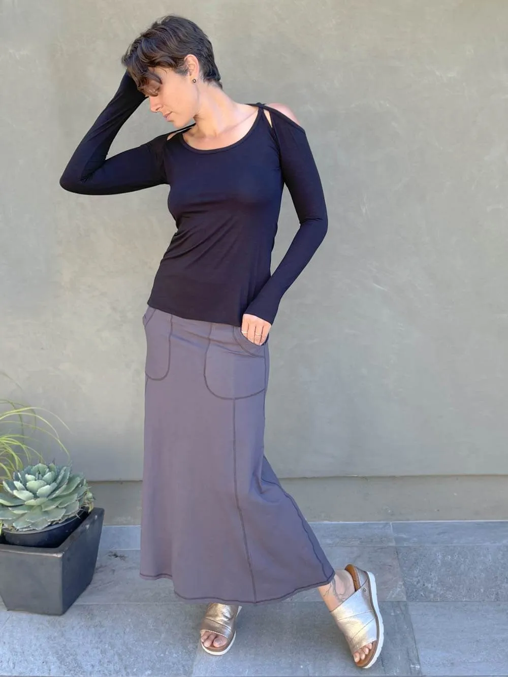 Bamboo Pocket Skirt