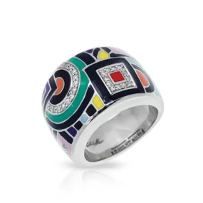 Belle Etoile Geometrica Multi Ring