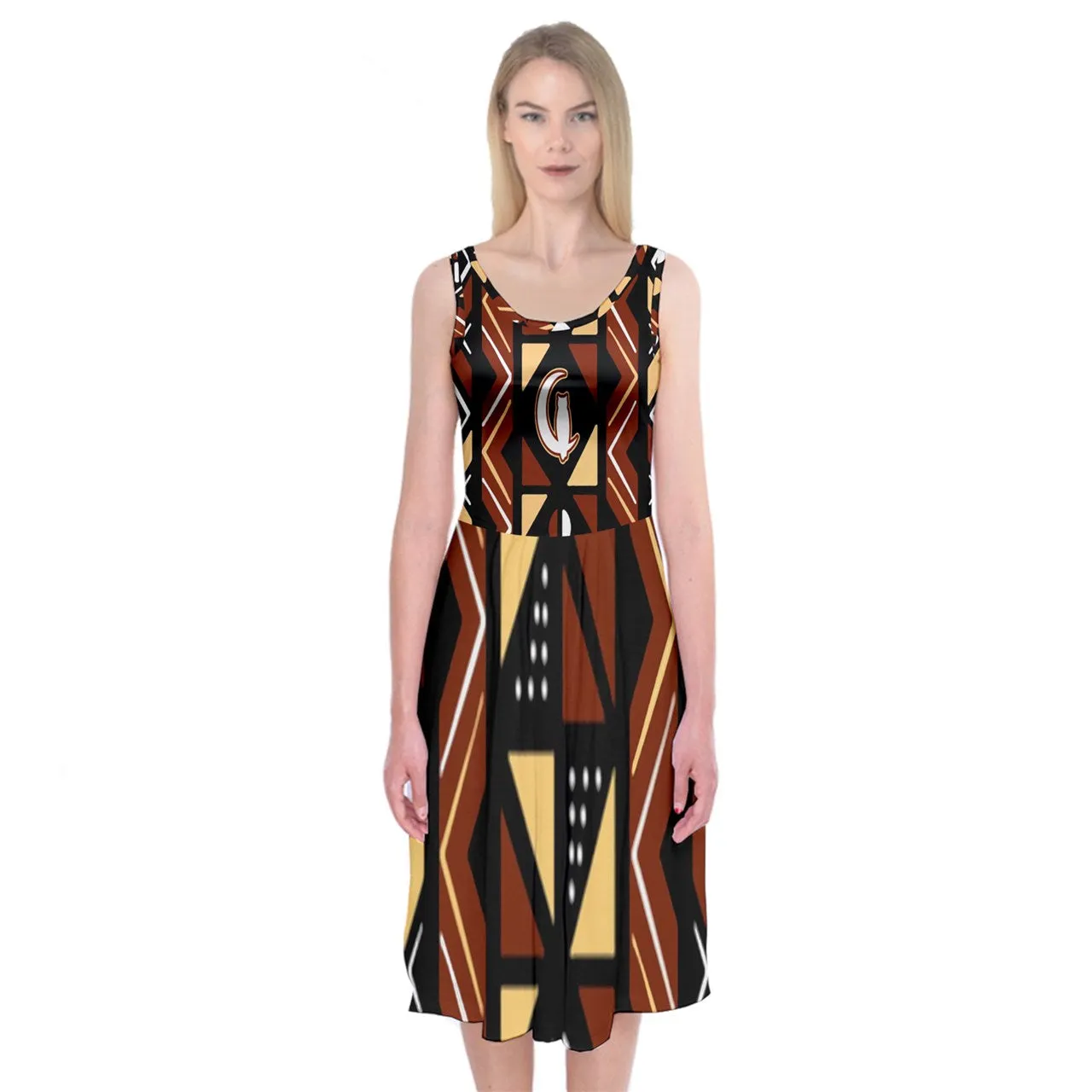 Bologan  Midi Sleeveless Dress