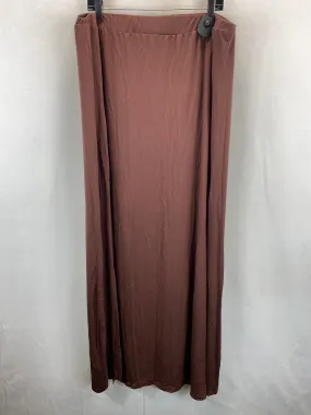 Brown Skirt Maxi Shein, Size 3x