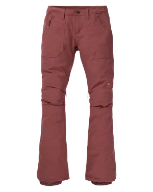 Burton Womens Vida Pant - Rose Brown - 2021 (L)