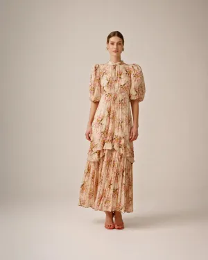 ByTimo georgette Gown in Vintage floral