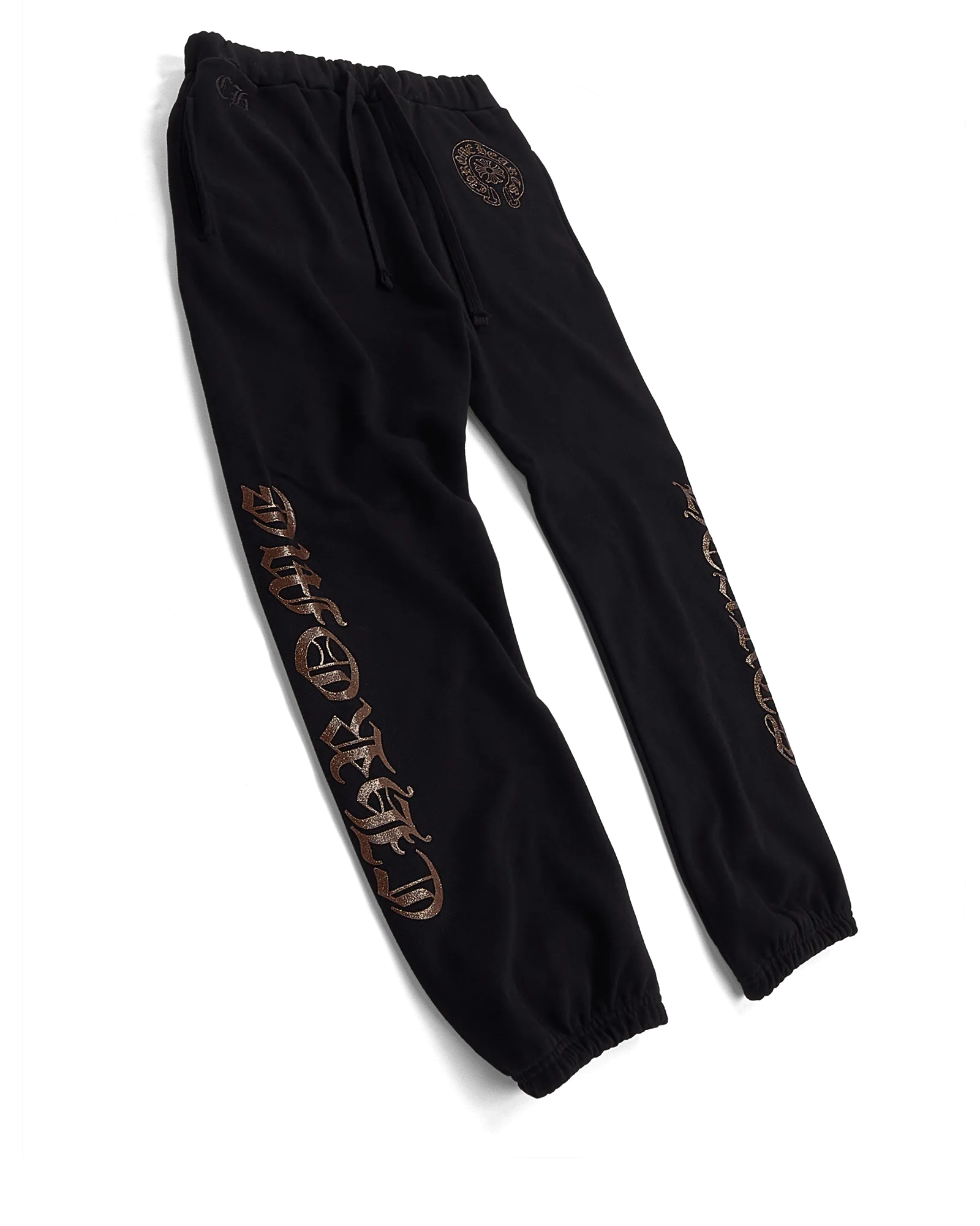 Chrome Hearts 1988 Sweatpants Black & Brown Glitter