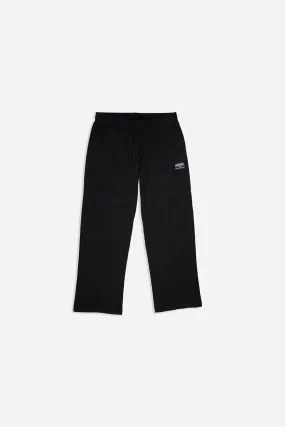 CLAIM WIDELEG SWEATPANTS BLK