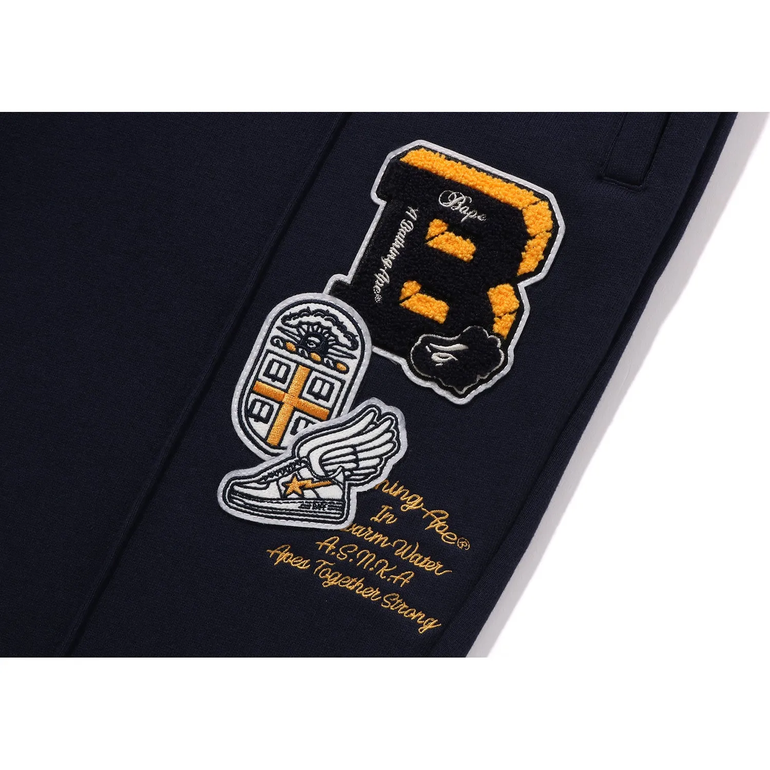 COLLEGE BADGES SWEATPANTS MENS