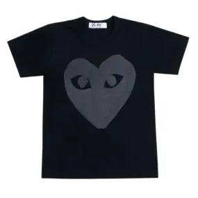 COMME DES GARÇONS PLAY BLACK HEART T-SHIRT BLACK