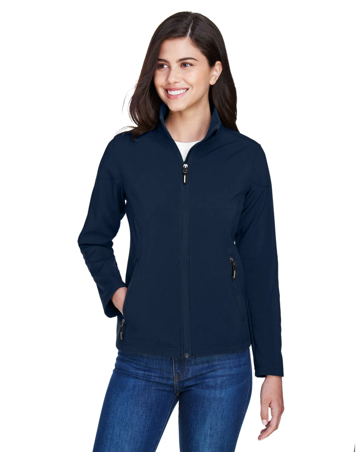 CORE365 Ladies' Cruise Two-Layer Fleece Bonded Soft Shell Jacket 78184