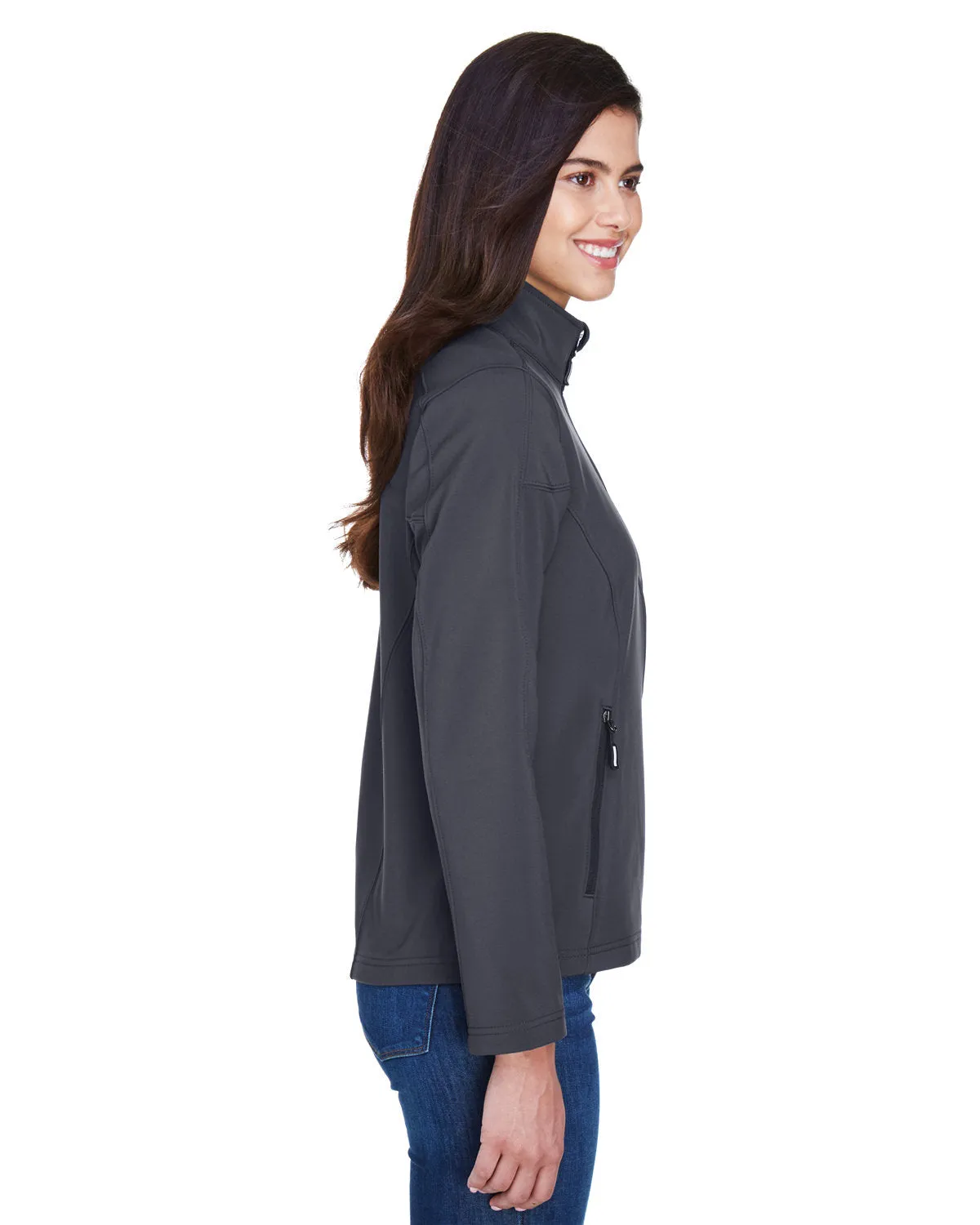 CORE365 Ladies' Cruise Two-Layer Fleece Bonded Soft Shell Jacket 78184