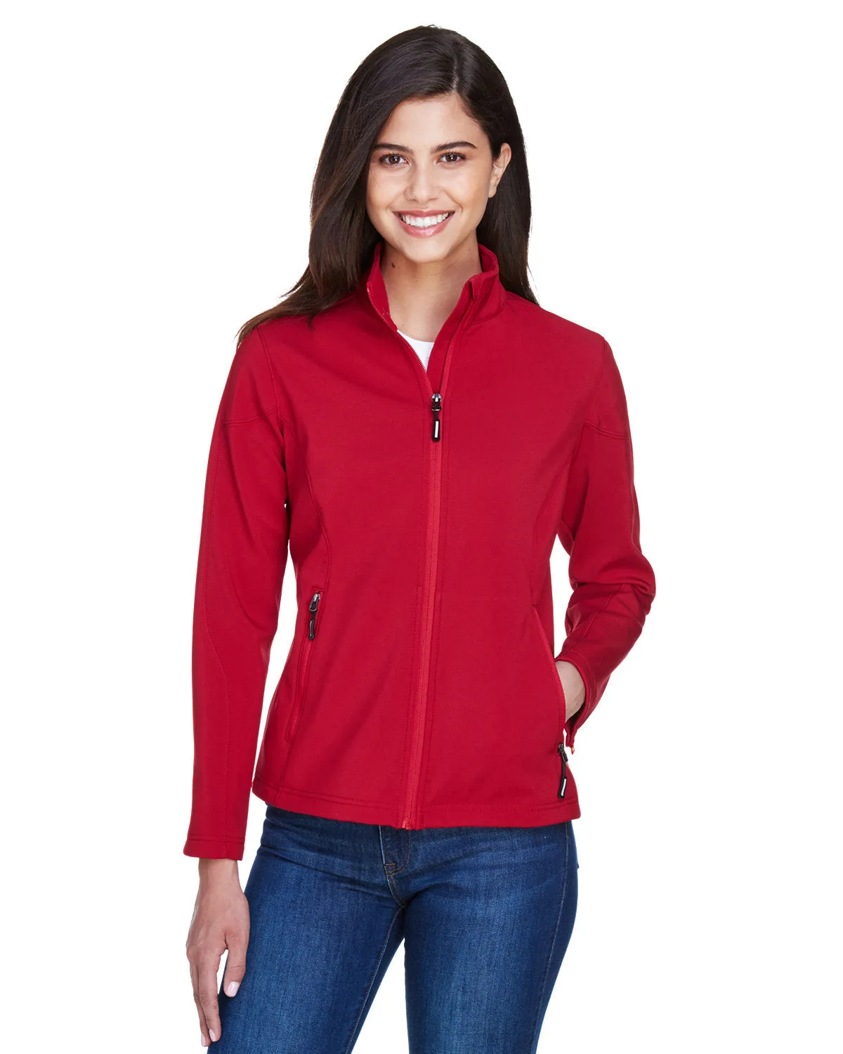 CORE365 Ladies' Cruise Two-Layer Fleece Bonded Soft Shell Jacket 78184