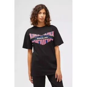 Custo Barcelona Black Cotton Women Top