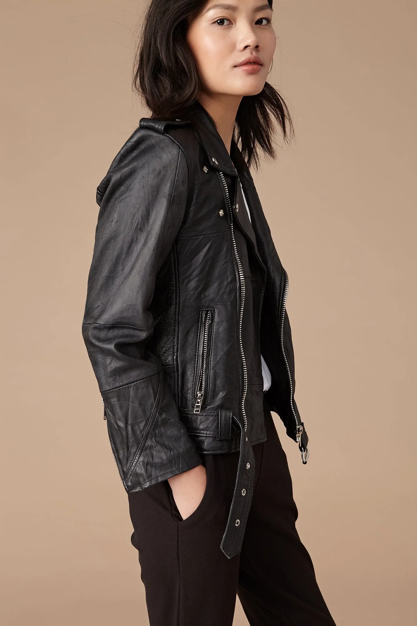 Deadwood Classic Biker Jacket