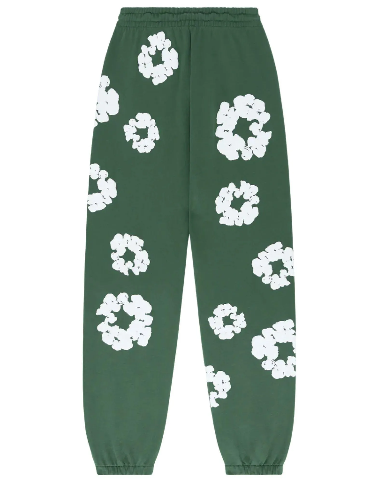 DENIM TEARS COTTON WREATH SWEATPANTS GREEN