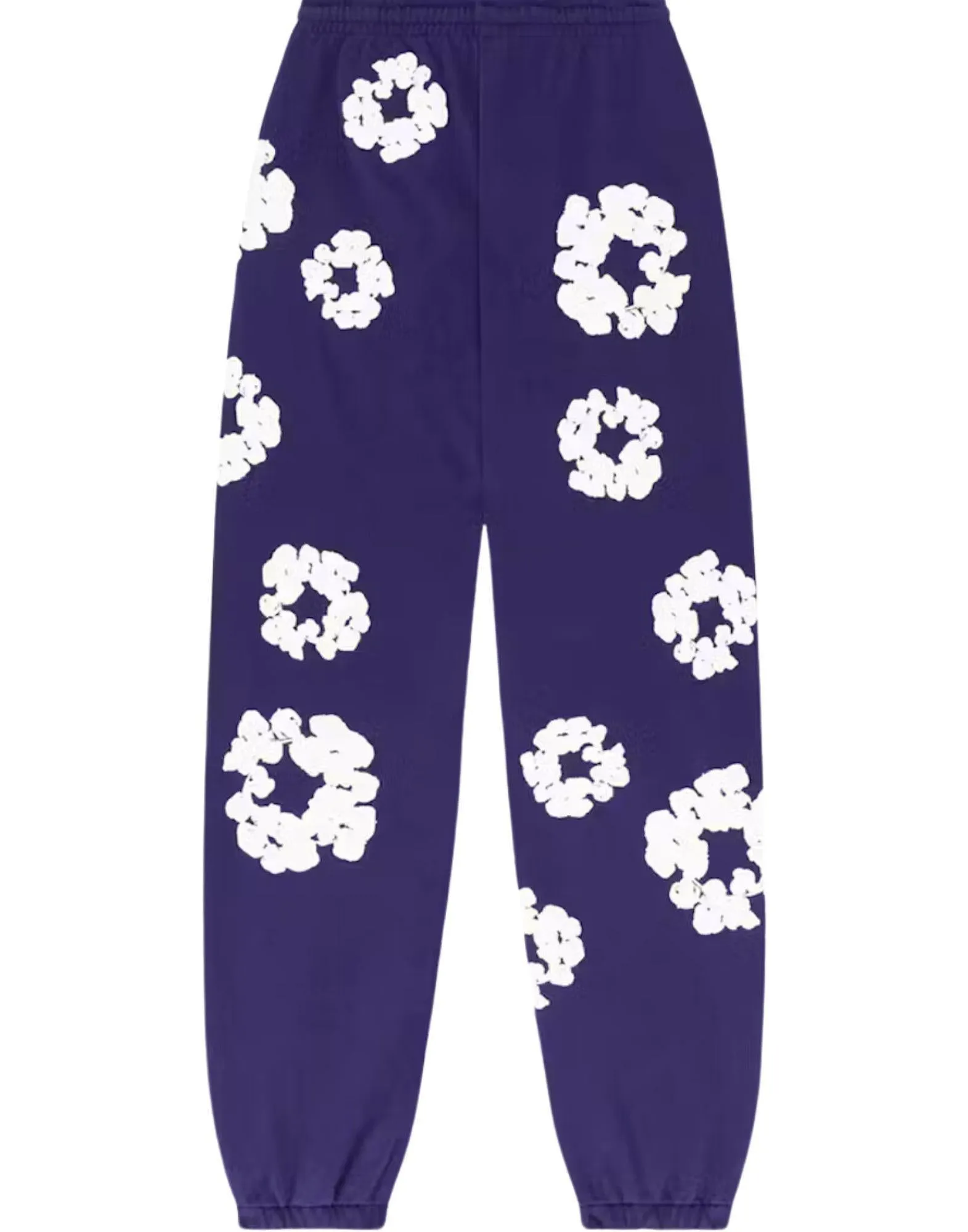 DENIM TEARS COTTON WREATH SWEATPANTS PURPLE