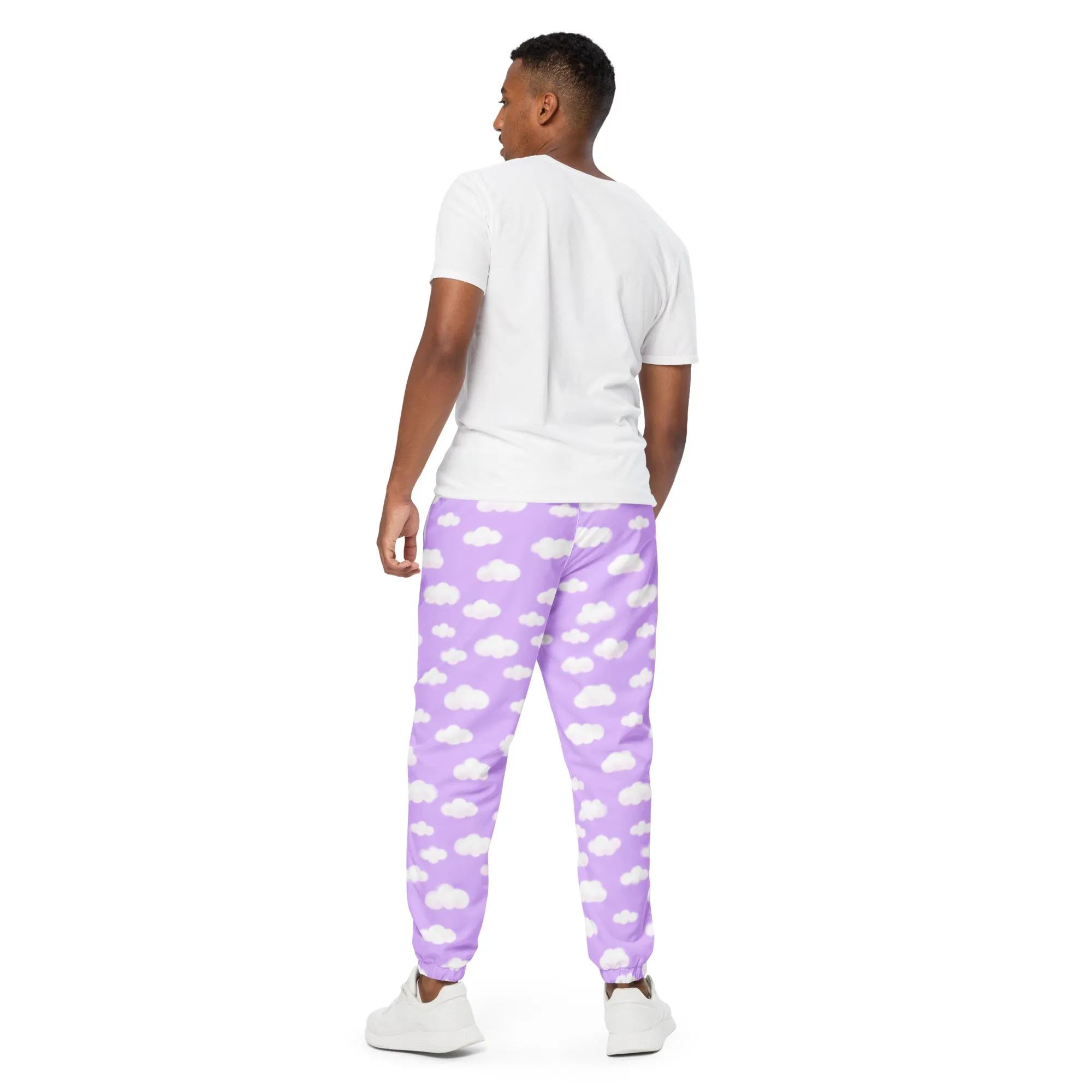 Dreamy Clouds Unisex Track Pants (Lilac)