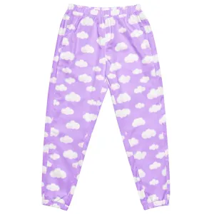 Dreamy Clouds Unisex Track Pants (Lilac)