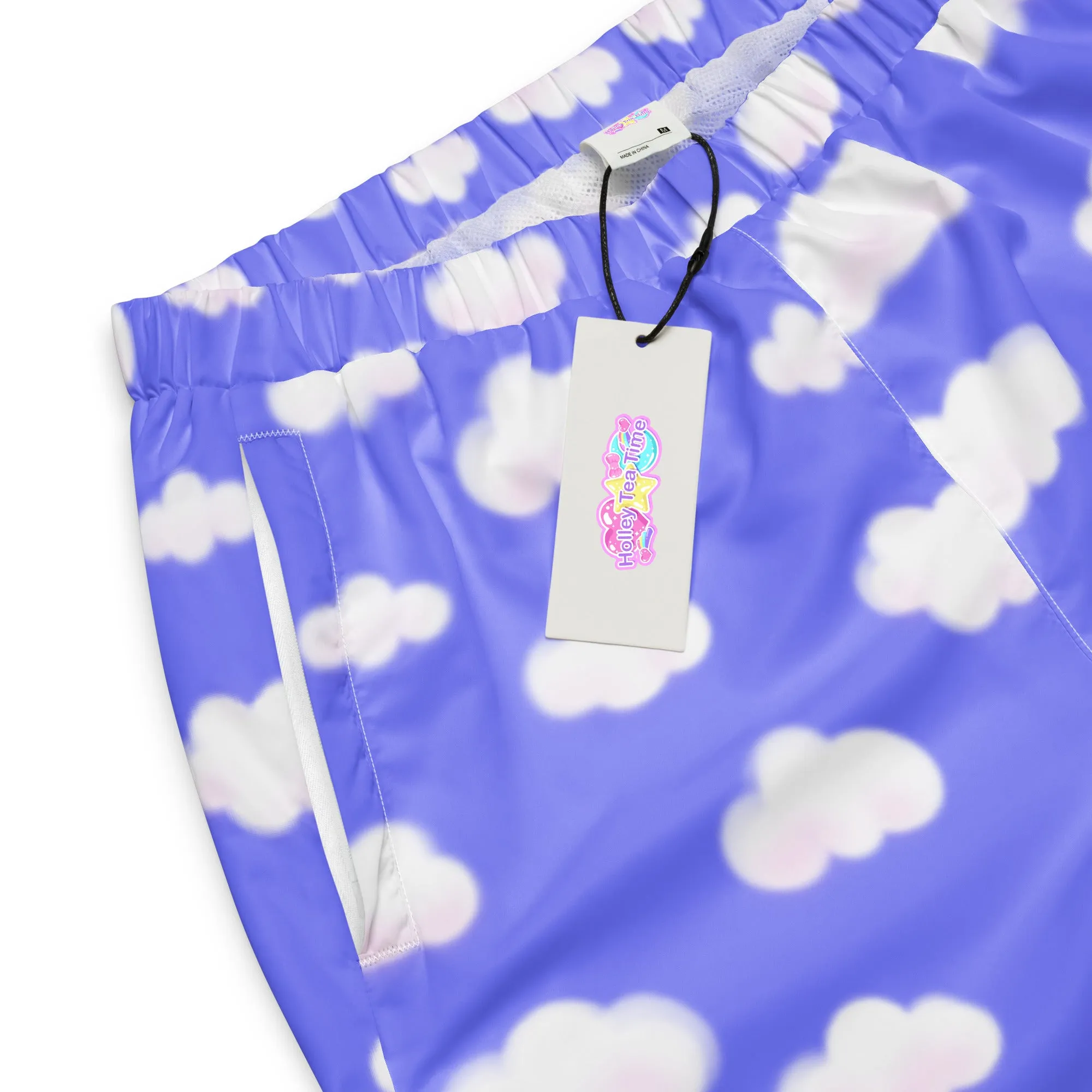 Dreamy Clouds Unisex Track Pants (Periwinkle)