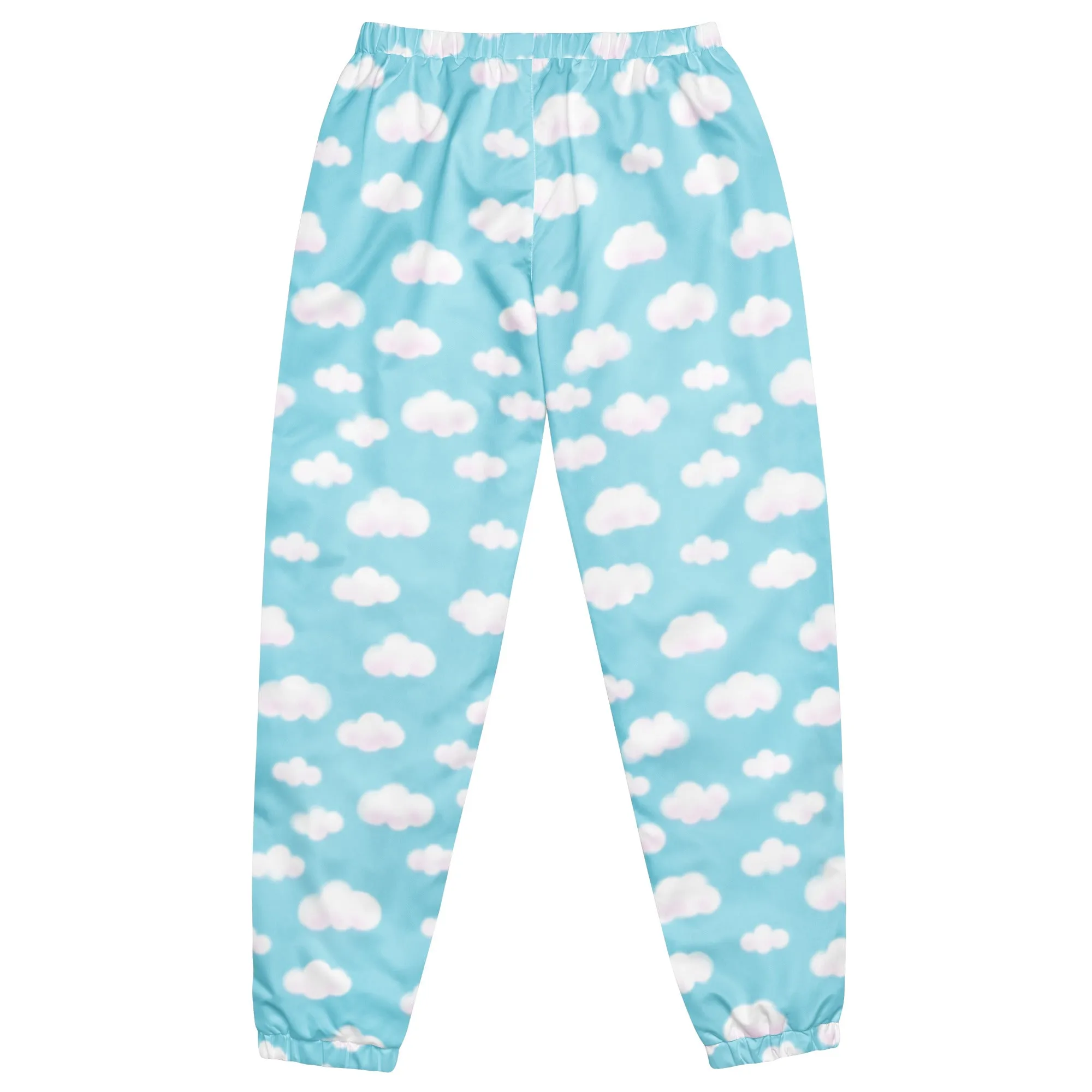 Dreamy Clouds Unisex Track Pants (Sky Blue)