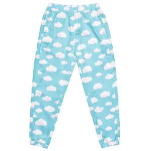 Dreamy Clouds Unisex Track Pants (Sky Blue)