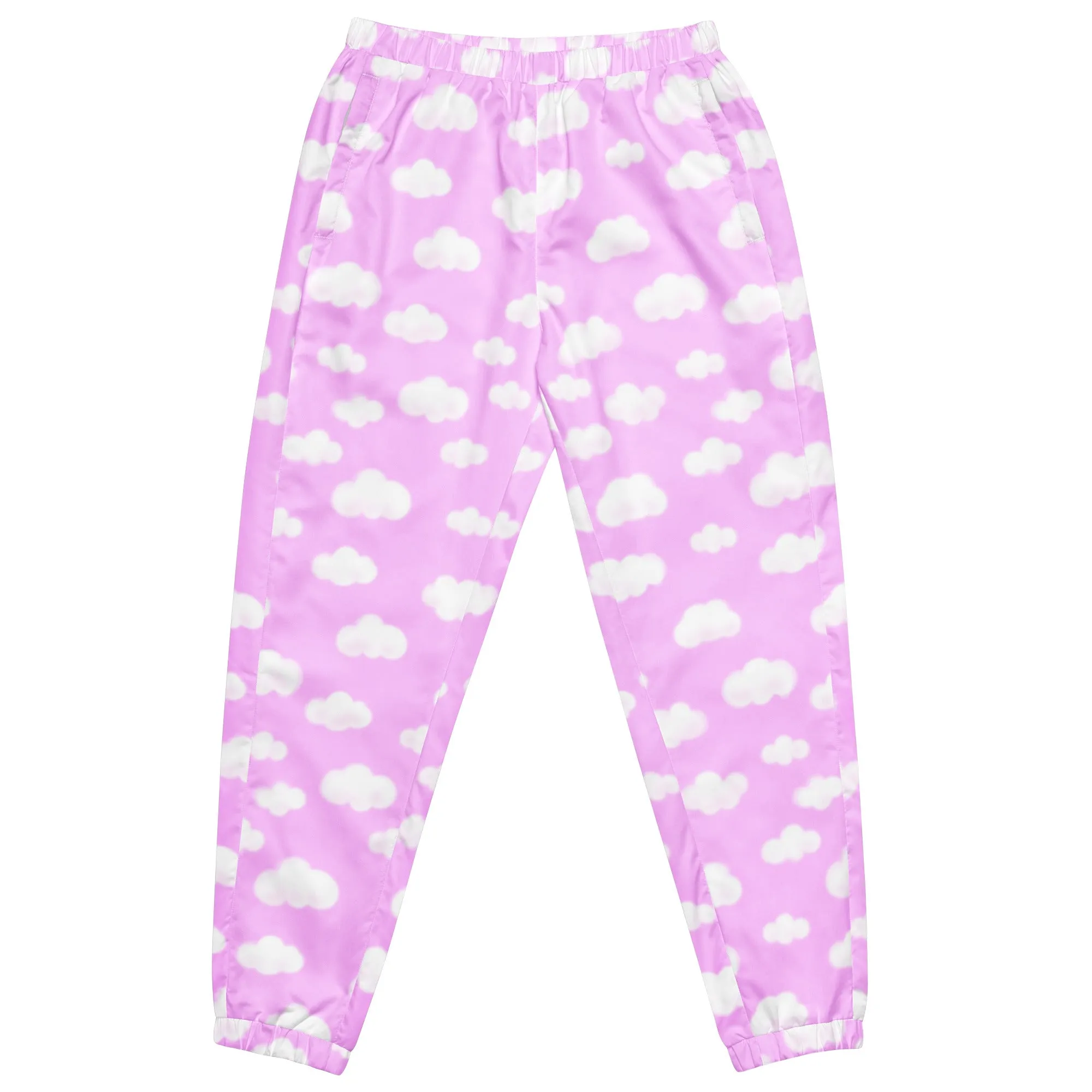 Dreamy Clouds Unisex Track Pants (Taffy Pink)