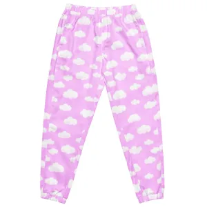 Dreamy Clouds Unisex Track Pants (Taffy Pink)