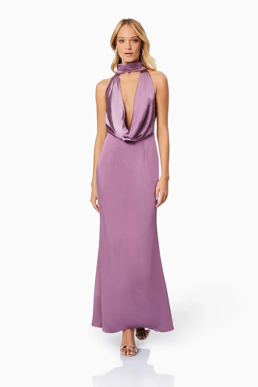 Elliatt Faith Maxi Dress - Mauve