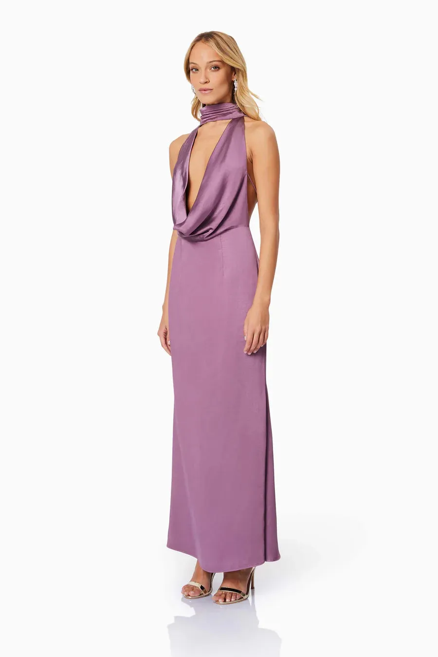 Elliatt Faith Maxi Dress - Mauve