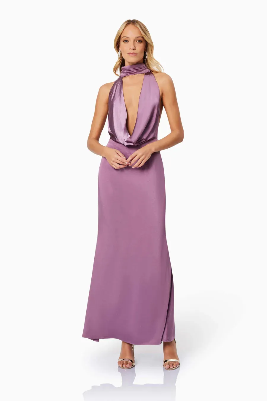 Elliatt Faith Maxi Dress - Mauve