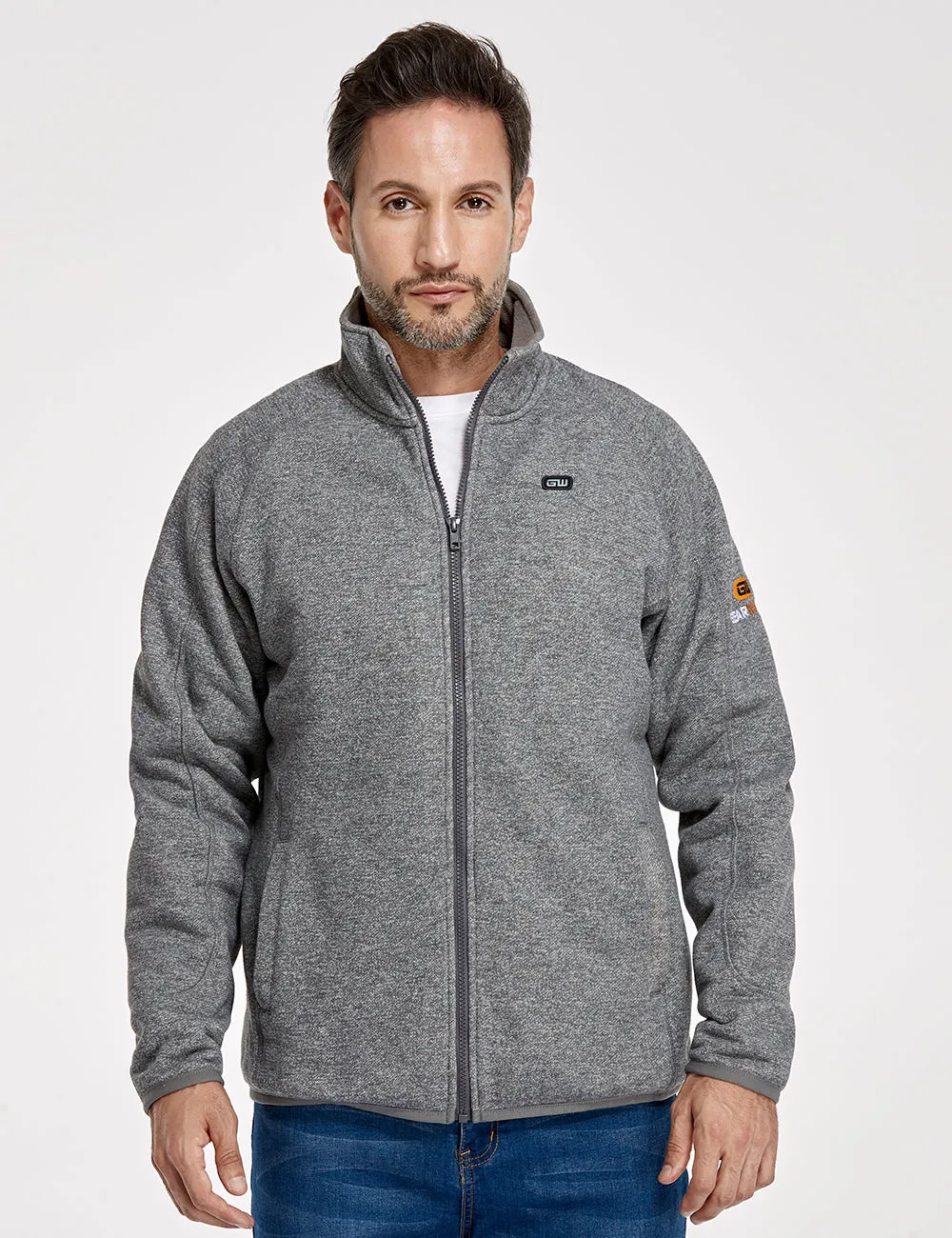 Final Sale - ororo x GearWrench® Men's Heated Fleece Jacket (Battery Set Not Included)