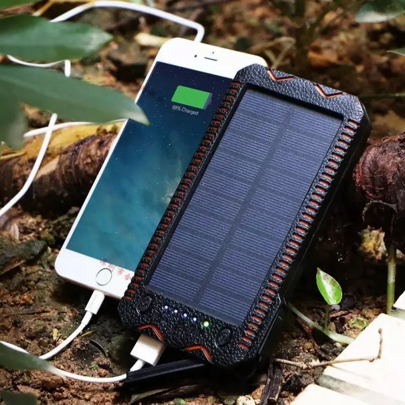 FOXFIRE TORCH: Solar Power Bank w/ Integrated Fire Starter