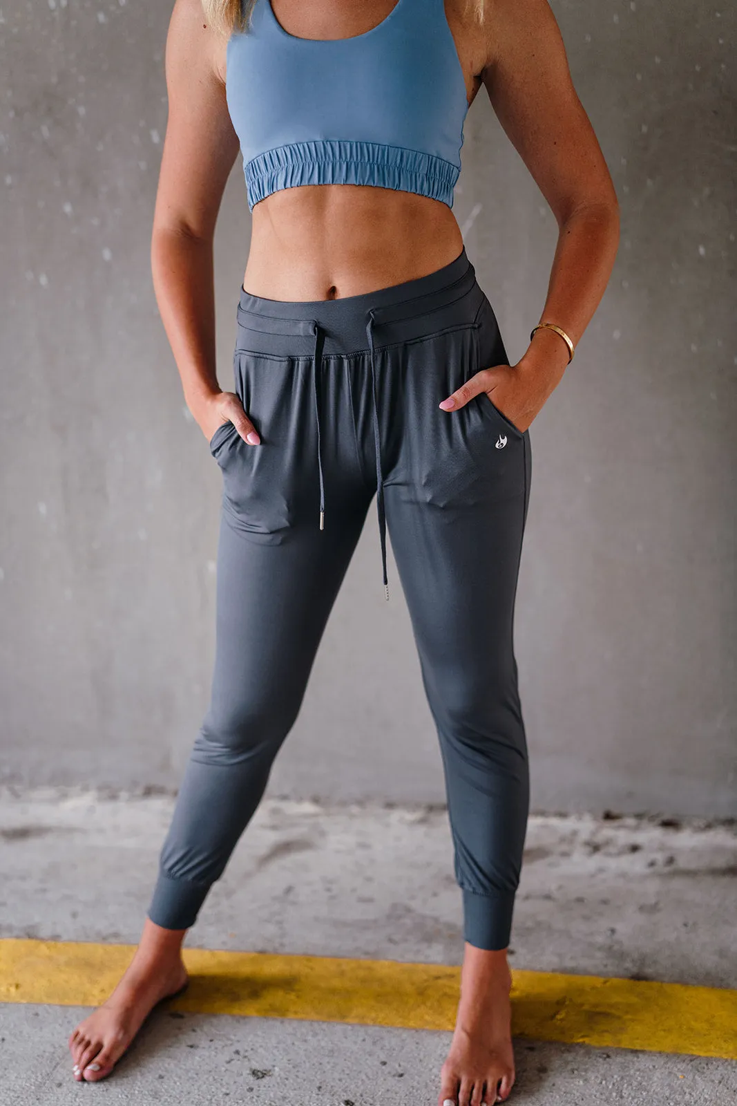 Grey Unwind Joggers