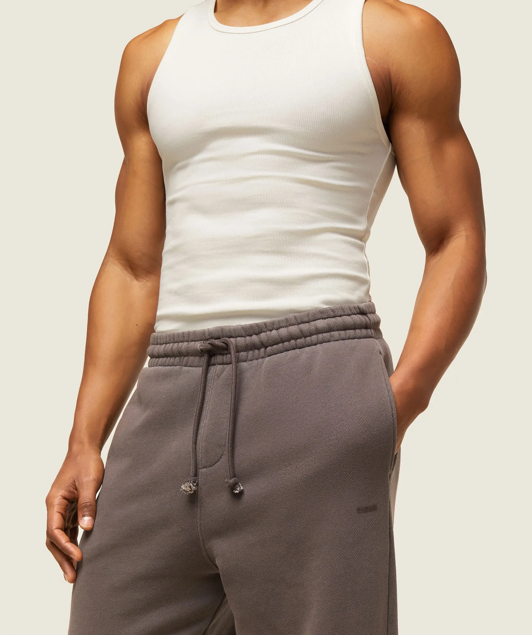 Gymshark everywear Relaxed Sweatpants - Archive Brown