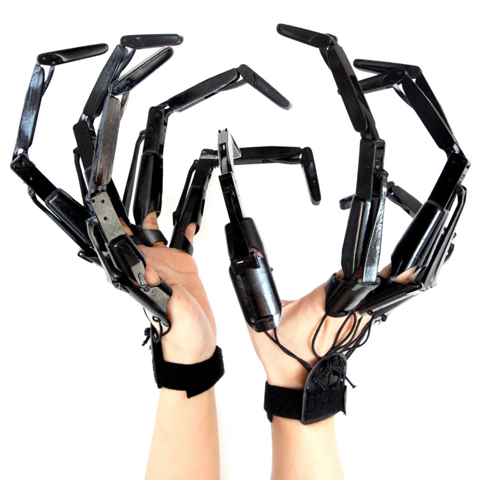 H3LL NO avant-garde unisex niche cool robot cyberpunk gloves