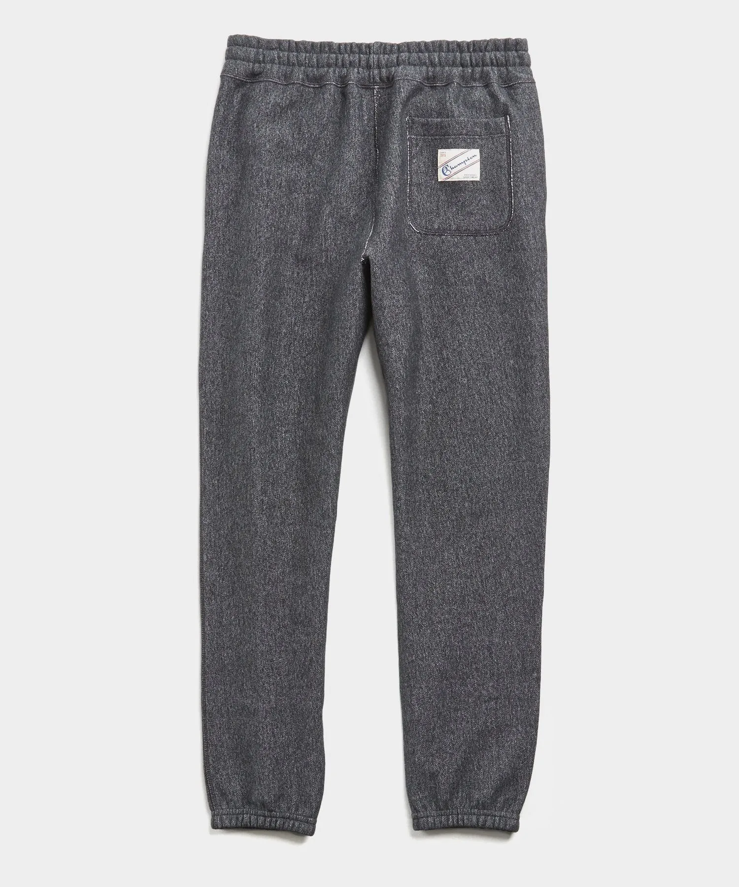 Heavyweight Classic Sweatpant in Black Mix