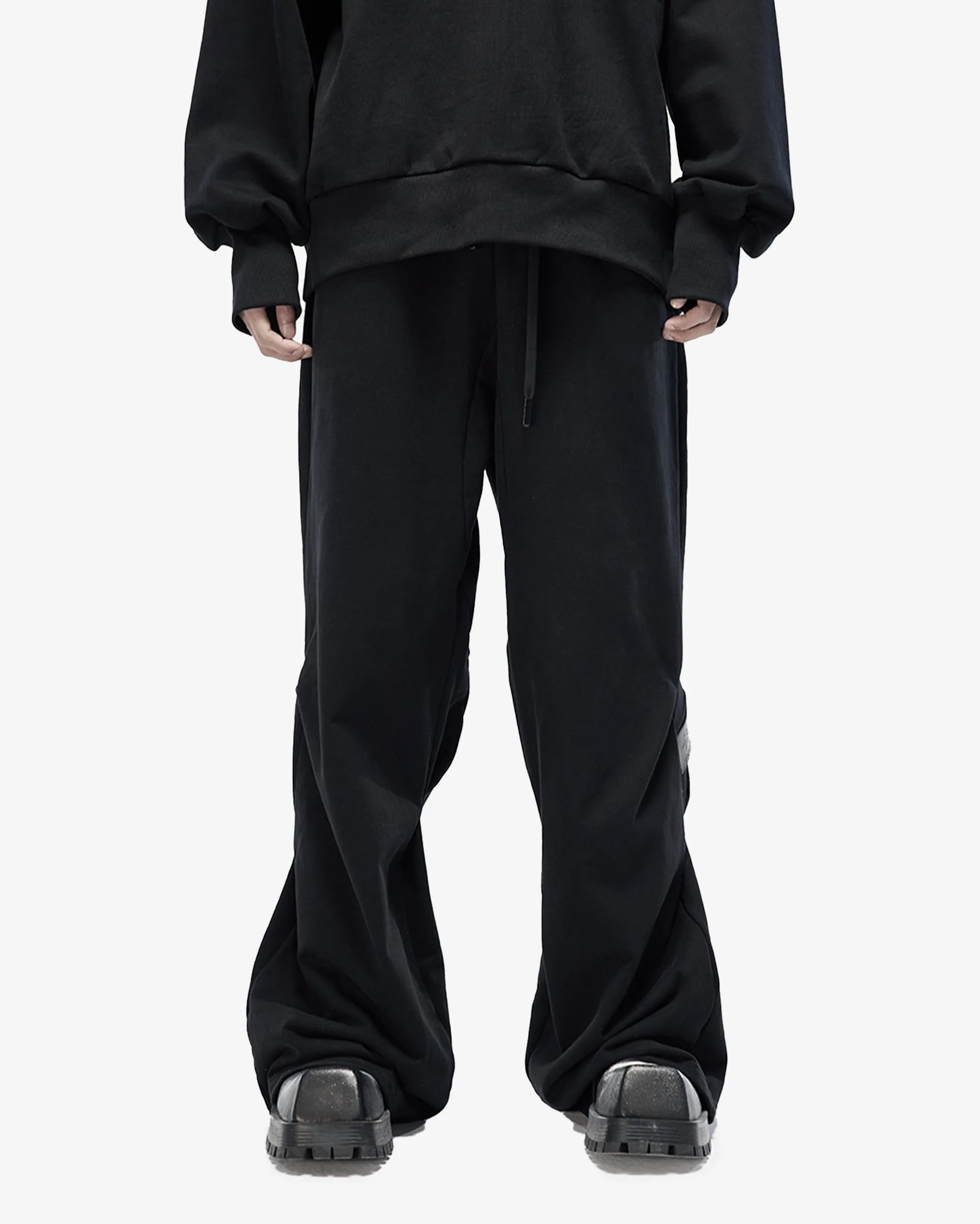 Heavyweight Cotton Wide Flared Sweatpants