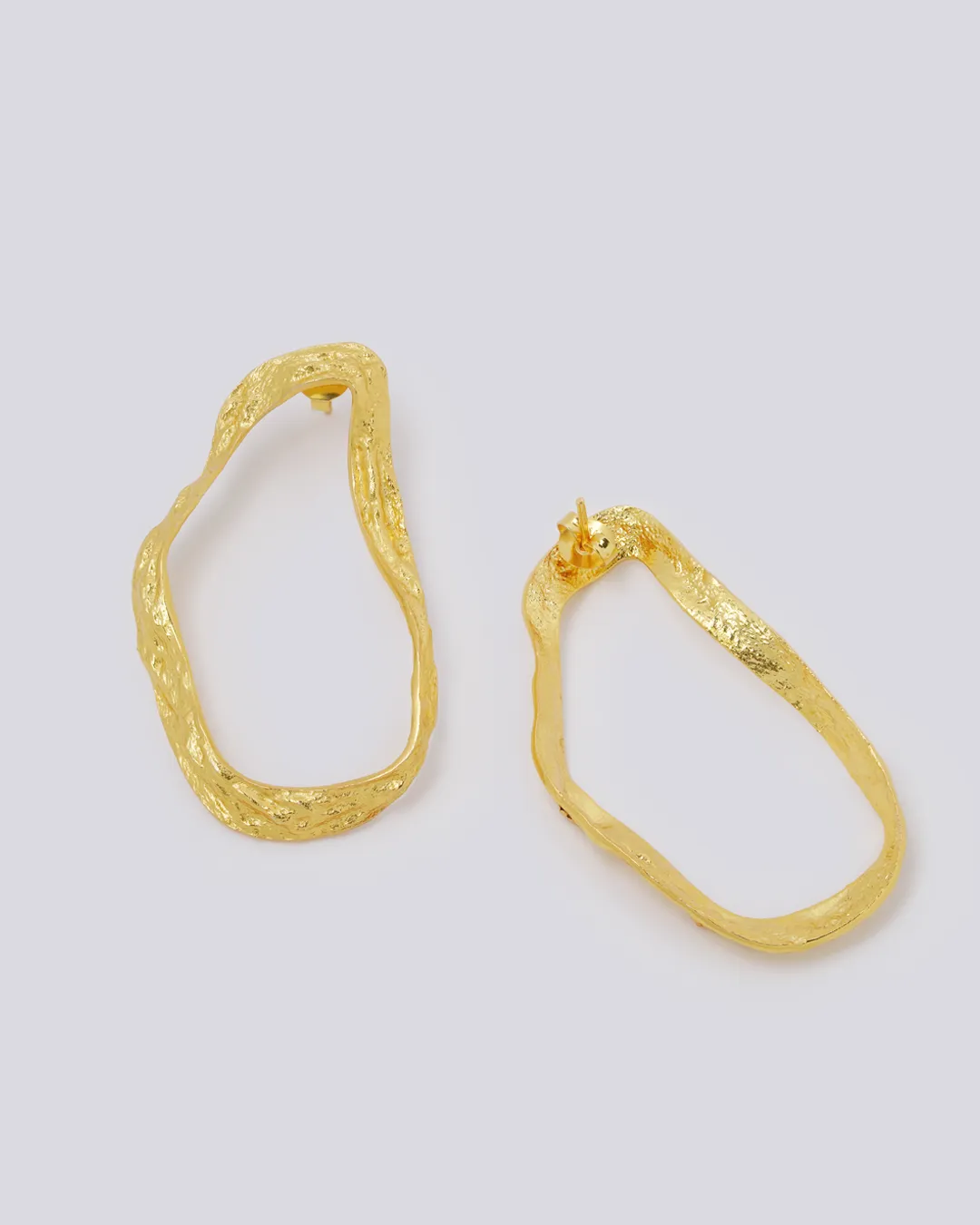 Irregular Textured Earrings