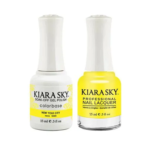 Kiara Sky Classic Gel & Polish Duo - #443 New Yolk City