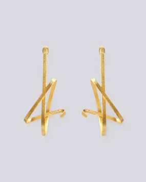 Knot Gold Earrings