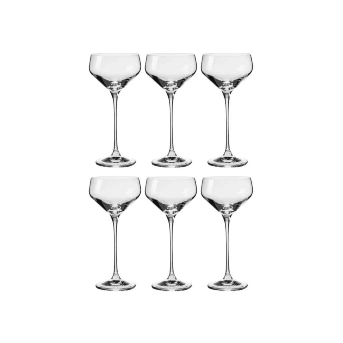 Krosno Avant Garde Cocktail Coupe Glass 230ml (Set of 6)