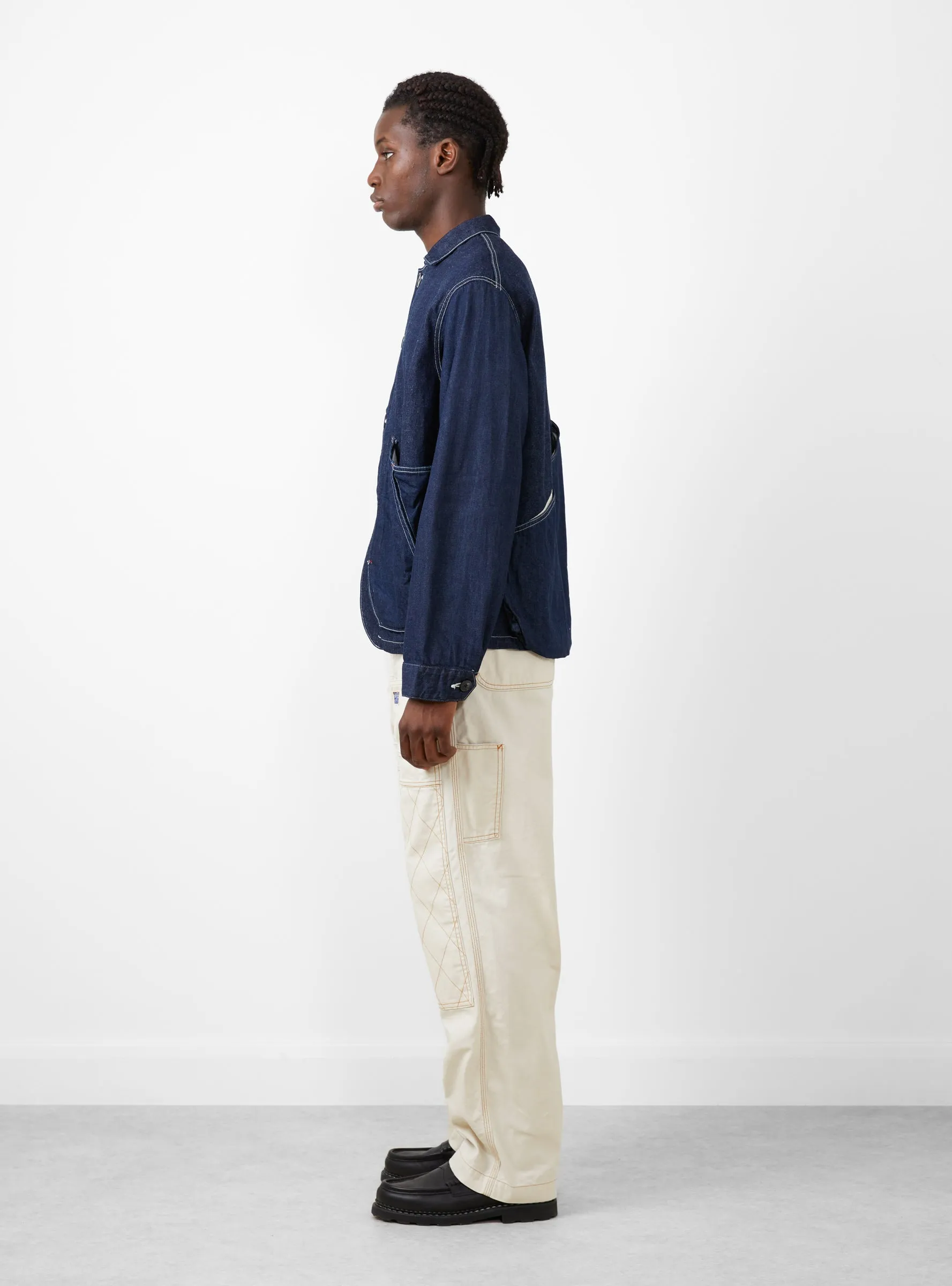 Light Canvas Lumber Pants Ecru