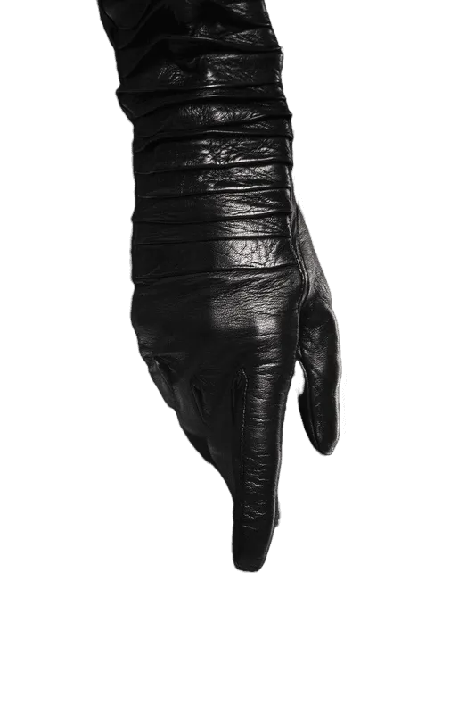 Lola Layered - Women's Silk Lined Leather Gloves