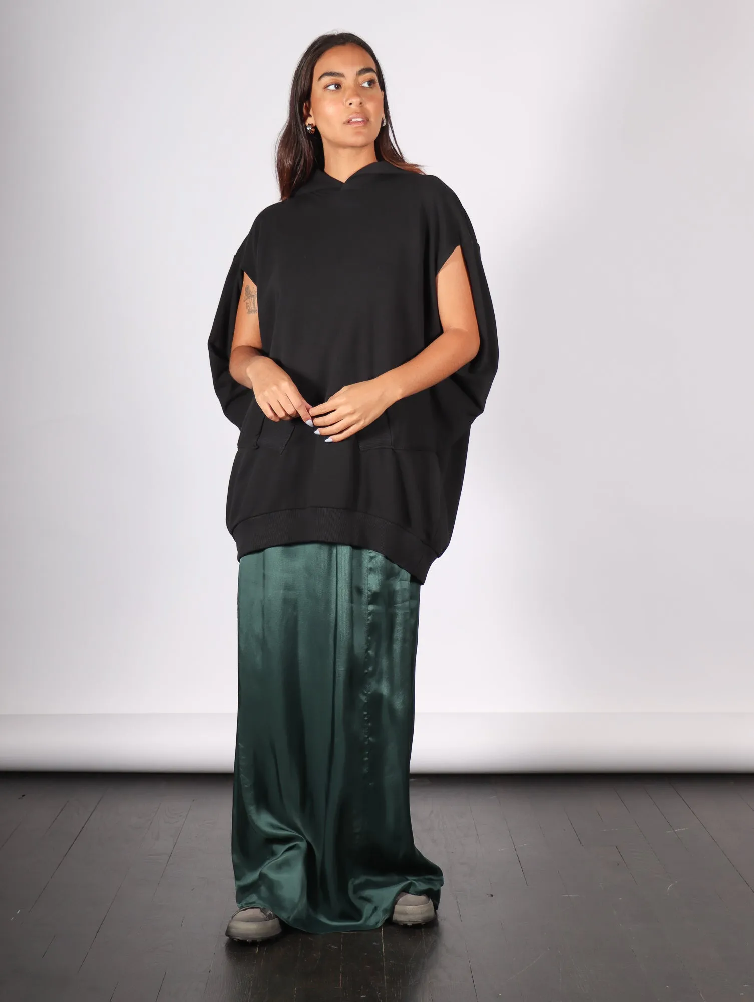 Long Skirt in Green by MM6 Maison Margiela